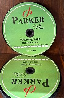 Parker Plus hook and loop rolls