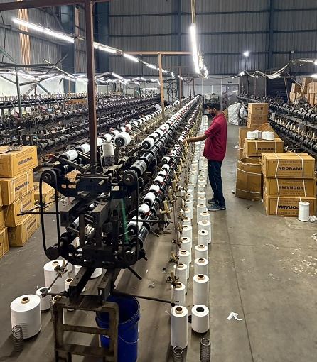 Yarn processing